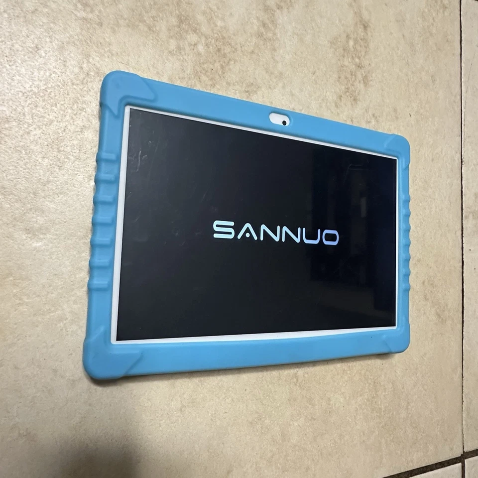 sannuo k101 儿童平板电脑 10.1 英寸 Android 带保护壳 已解锁 已测试 — 第 3/4 张图片