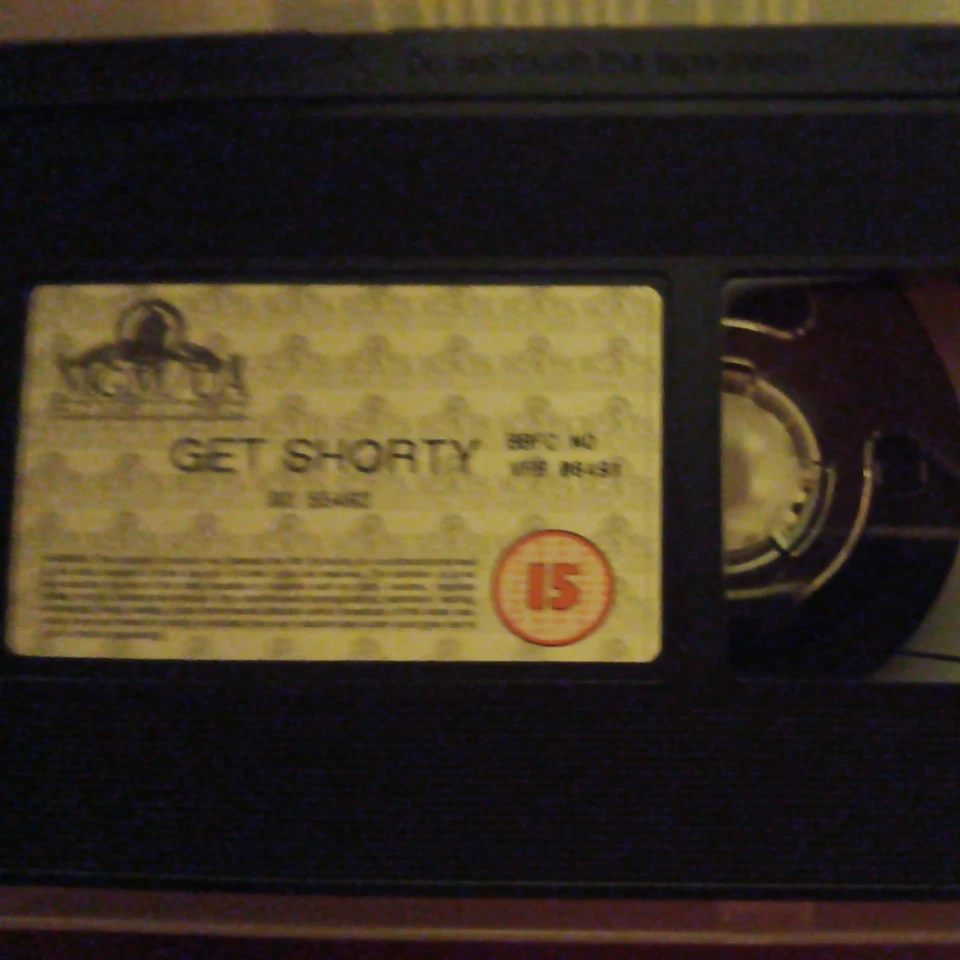 Get Shorty VHS Video Cassette Tape Movie Film - Image 3 of 3