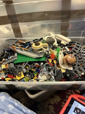 Vintage Over 30 lbs Pounds Random  Pieces Blocks Bricks Bulk Lot