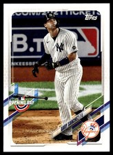 2021 Topps Opening Day Gary Sanchez New York Yankees #144