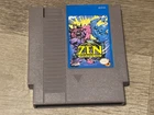 Zen Intergalactic Ninja Nintendo Nes Cleaned & Tested Authentic