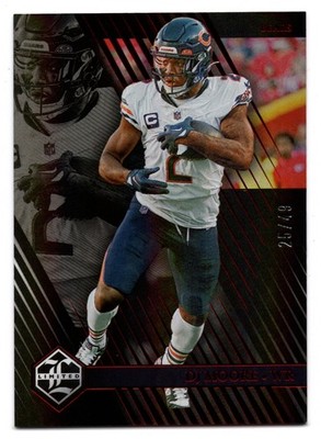 2023 Panini Limited DJ MOORE #20 Ruby Spotlight /49-Bears