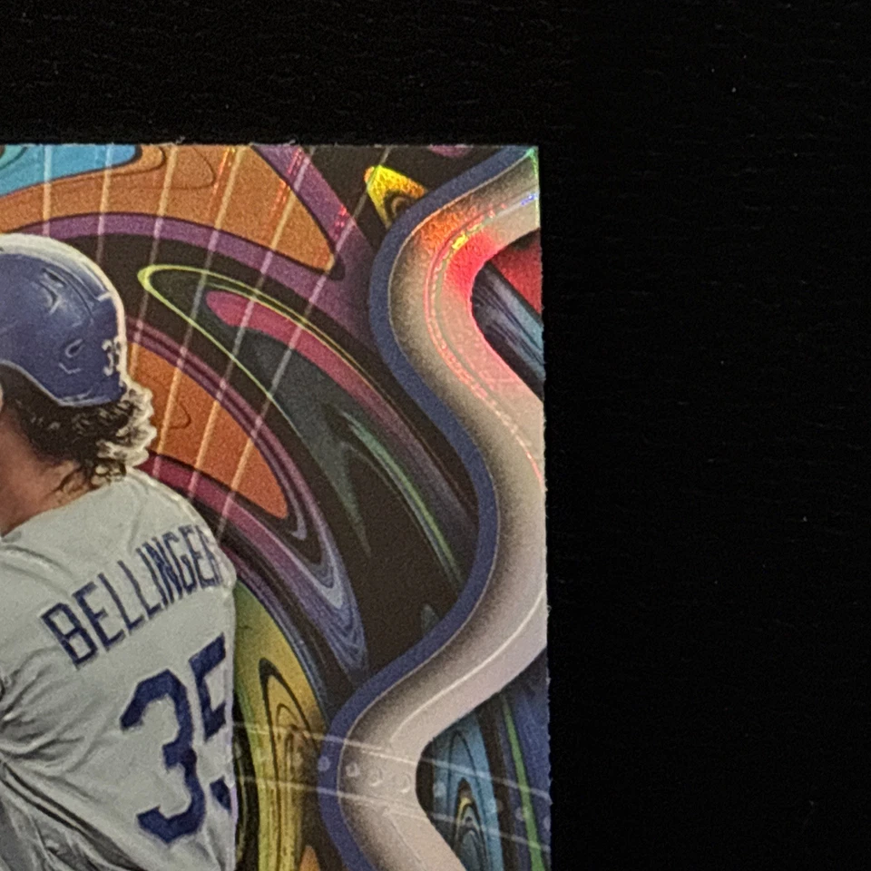2022 Panini Prizm - Illumination Cody Bellinger #IL-3 White Wave Prizm - Image 3 of 4