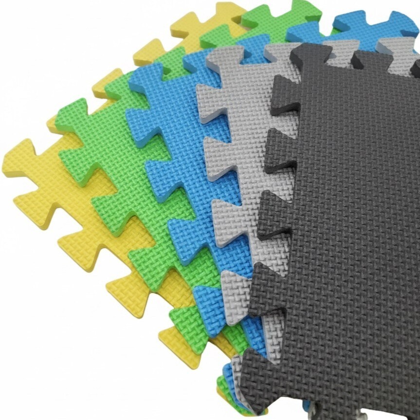 Suelo puzzle espuma EVA protector gimnasio en casa zona de juegos
