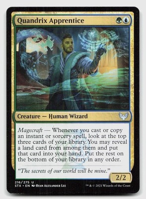 Quandrix Apprentice 216 Strixhaven: School of Mages Magic: The Gathering NM