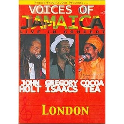 Voices of Jamaica Live in Concert - John Holt/Gregory Isaacs/Cocoa Tea CD EQVG