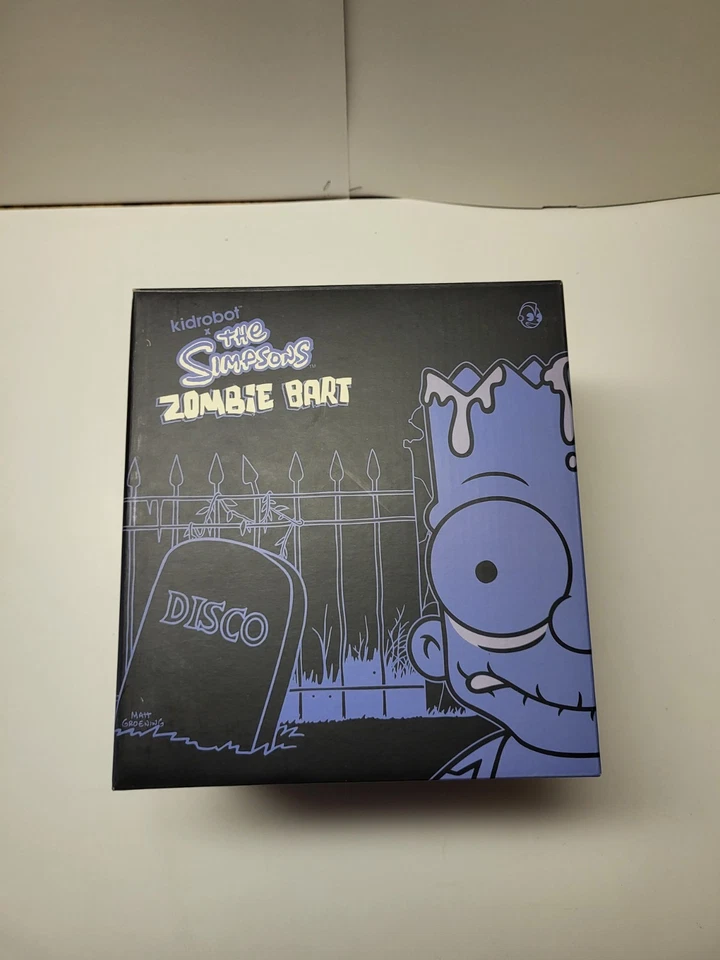 Kidrobot The Simpsons Zombie Bart 6 Inch Vinyl Action Figure - Image 2 of 2