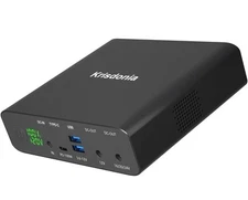 Krisdonia Portable Laptop Charger 32000mAh 100W PD Power Bank - New, Open Box