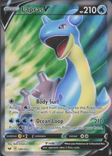 Pokemon TCG - Lapras V 189/202 Rare Ultra Sword & Shield - 944