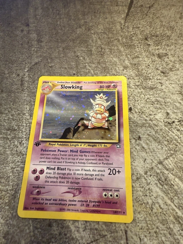 1st Neo Genesis Slowking Mint - Image 3 of 3