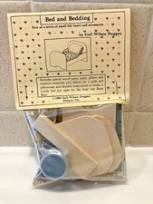 Vintage GAIL WILSON DUGGAN Bed & Bedding Kit 1:12