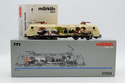Märklin H0 37352 E-Lok ''100 Jahre DB und Märklin Museum'' BR 152 001-4 DB Wechsel