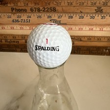 RARE Vintage Spalding 1 Golf Ball Collectible United Association Logo