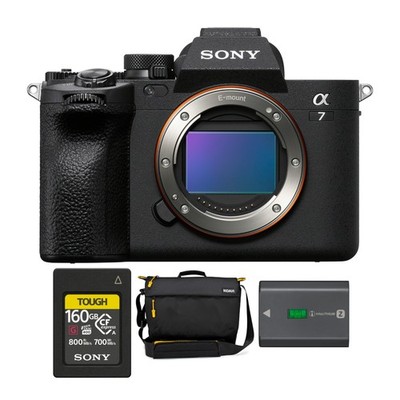 Sony Alpha 7 IV Full Frame Mirrorless Camera Bundle Vlogger PRO