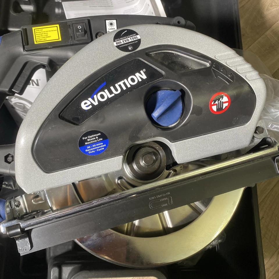 Evolution Metal Cutting Circular Saw, 9" Evosaw2301 New With Case - Image 2 of 4