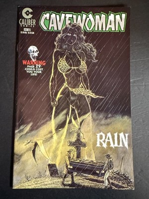 Cavewoman Rain #6 Caliber Comics 1996 VF+