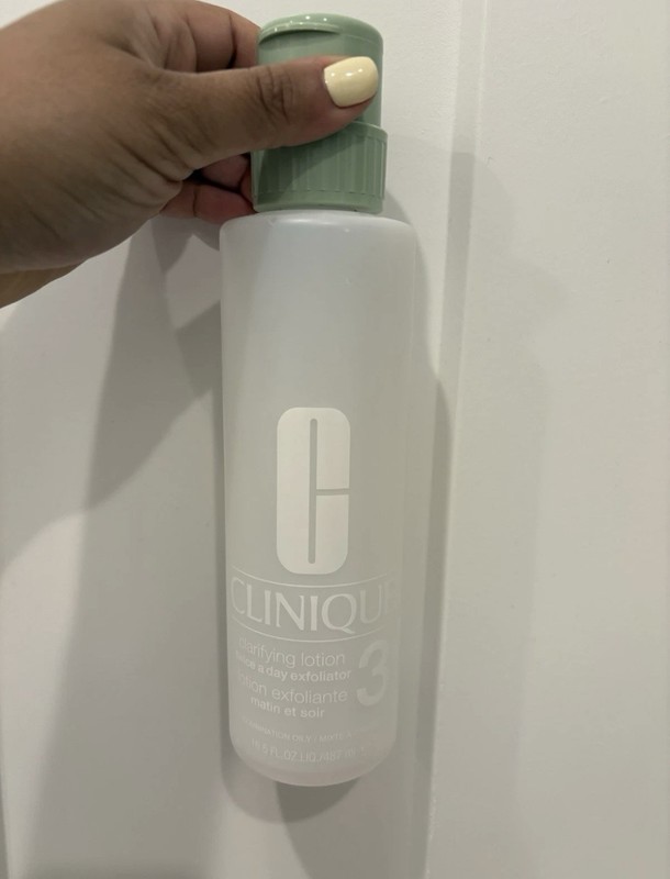 Clinique Clarifying Lotion Toner Bottle and Pump For 16.9oz Bottle