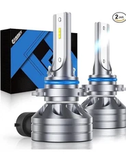 2-Pack FAHREN H11/H9/H8 LED Headlight Bulbs Plug and Play, 6500K Cool White