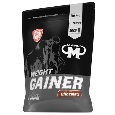 MAMMUT NUTRITION (EUR 12,49 / kg) Mammut Weight Gainer Crash 5000 Masseaufbau Hardgainer 1400 g