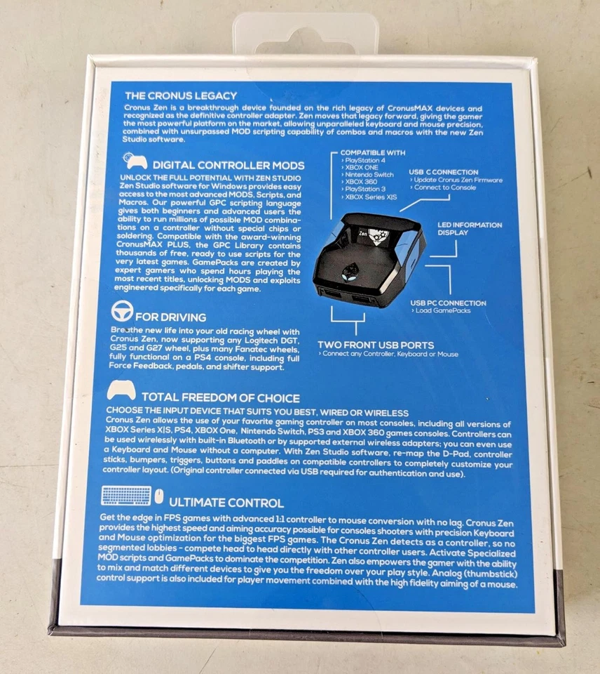Cronus Zen Controller Adapter - PS4 PS5 Xbox Switch - NEW FREE US SHIPPING! READ - Image 3 of 4