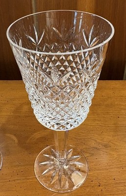 2 Lenox USA Beacon Hill 7.5  Water Goblets Discontinued  1983- 1987  PERFECT 