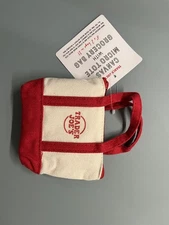 trader joes micro tote with grocery bag