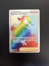 Pokémon TCG Cynthia’s Ambition Brilliant Stars 178/172 Rainbow Secret Rare