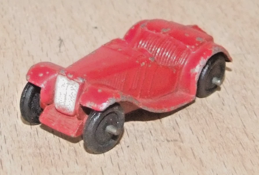 Lot 3 Dinky Toys GB N°35B Midget Racer - Pour Restauration - 5,8 Cm