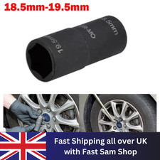 HOT Double Sided Ford Wheel Nut Cap Removal Impact Socket Tool 18.5mm & 19.5mm