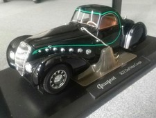 Peugeot 302 Darl'Mat Coupe 1/18 Metal Toy Car, Near , Slightly Aging Box