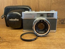  Almost Mint w/ Case Minolta Hi-Matic 7s Rangefinder Film Camera 45mm F/1.8 /JP