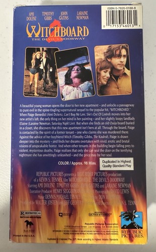 Witchboard 2: The Devils Doorway (VHS, 1993) Horror - TESTED - GREAT - Picture 2 of 5