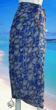 BEAUTIFUL PAREO | Sarong, Hawaii Pareo, Beach Cover-up, Scarf Shawl Wrap | S2011