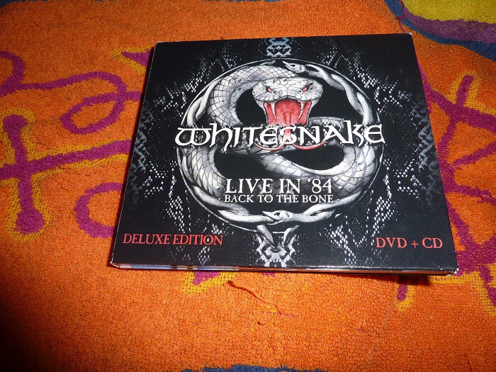 Live in 84: Back to the Bone by Whitesnake (2 CD/DVD, 2014 