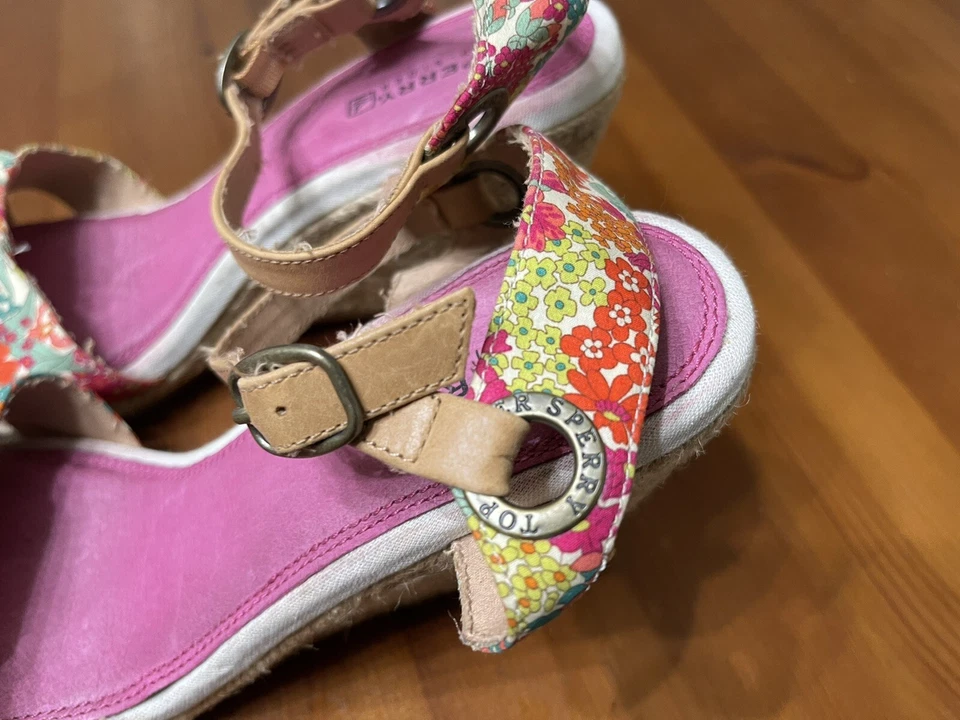 Женские туфли-слинги на танкетке Sperry Top-Sider Espradrilles размер 8 STS91646 - Изображение 2 из 4