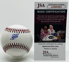 WILLIAM BERGOLLA SIGNED RAWLINGS MLB BASEBALL PHILADELPHIA PHILLIES JSA COA