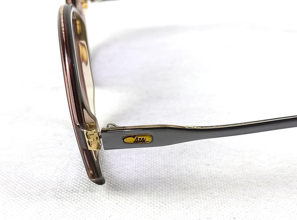 HIP-HOP CAZAL SUNGLASSES PURPLE GERMANY VINTAGE MOD. 156 58-10 W/T ORIGINAL CASE - Image 3 of 4