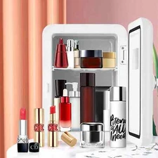 Mini Multifunction Refrigerator Beverage Makeup Dormitory Cooler for Car Home