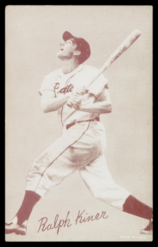1947-66 Exhibits W461 Ralph Kiner RC