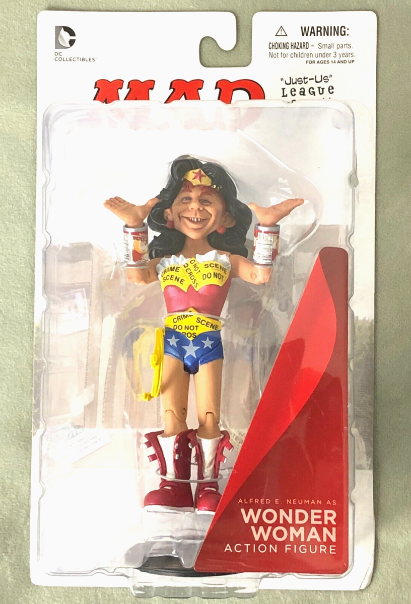JUST US LEAGUE of STUPID HEROES Figure - WONDER WOMAN (Alfred E