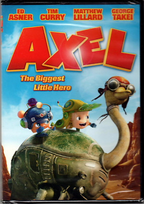 AXEL: The BIGGEST LITTLE HERO Movie on DVD of ANIMATED Kids