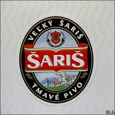 Saris Dark Slovak Beer Label (BL6)