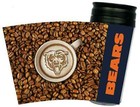CHICAGO BEARS LATTEAM COFFEE ART TRAVEL TUMBLER 16oz