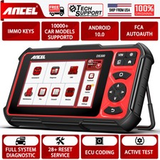 ANCEL DS300 Automotivo OBD2 Scanner Diagnostic Tool Active Test ECU Coding
