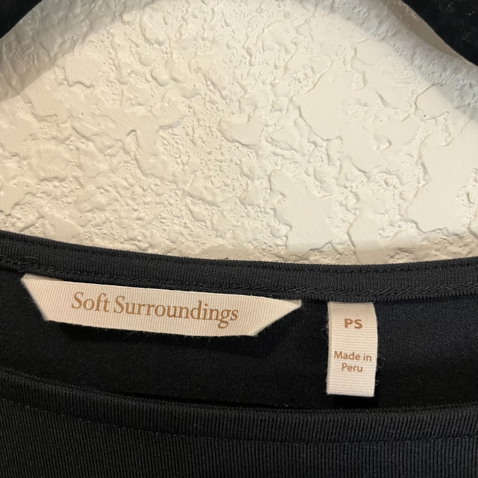 Soft Surroundings Solid Black Long Sleeve Shirt W… - image 8