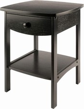 Small Space End Tables For Chair Side Bedside Night Stand With Drawer Accent NEW
