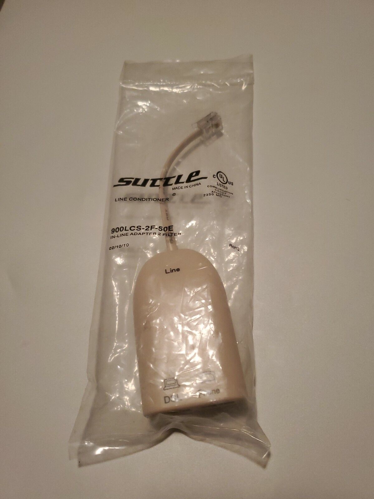 Suttle Line Condtioner 900LCS-2F-50E In-Line Adapter 2 Filter Brand New