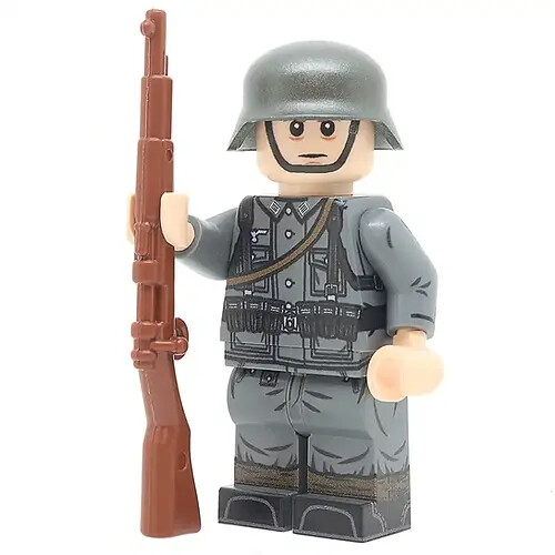 WW2 Heer Rifleman (Mid-Late War) Minifigure United Bricks