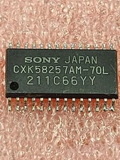 VINTAGE Sony CXK58257AM-70L High Speed 32K X 8 Bit CMOS SRAM (SO-28) New