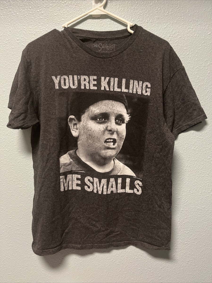 The Sandlot Shirt Adult Medium Gray Graphic T-Shirt You're Killing